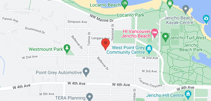 map of 4524 W 1ST AVENUE